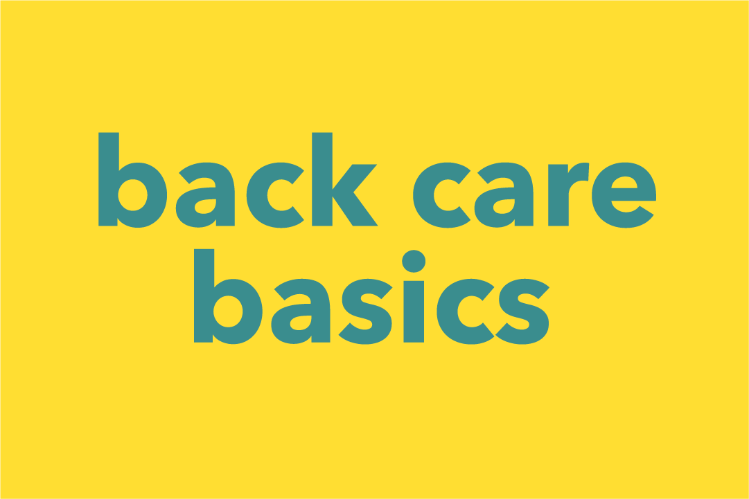 Back Care Basics