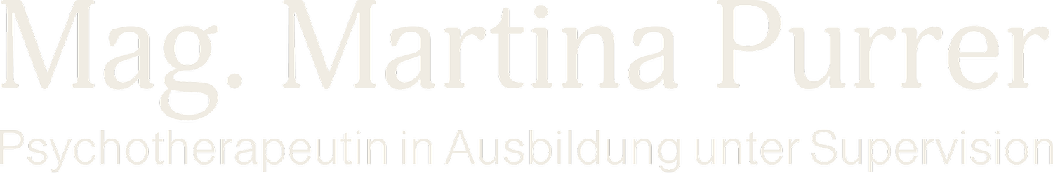 Mag. Martina Purrer, Psychotherapeutin in Ausbildung unter Supervision