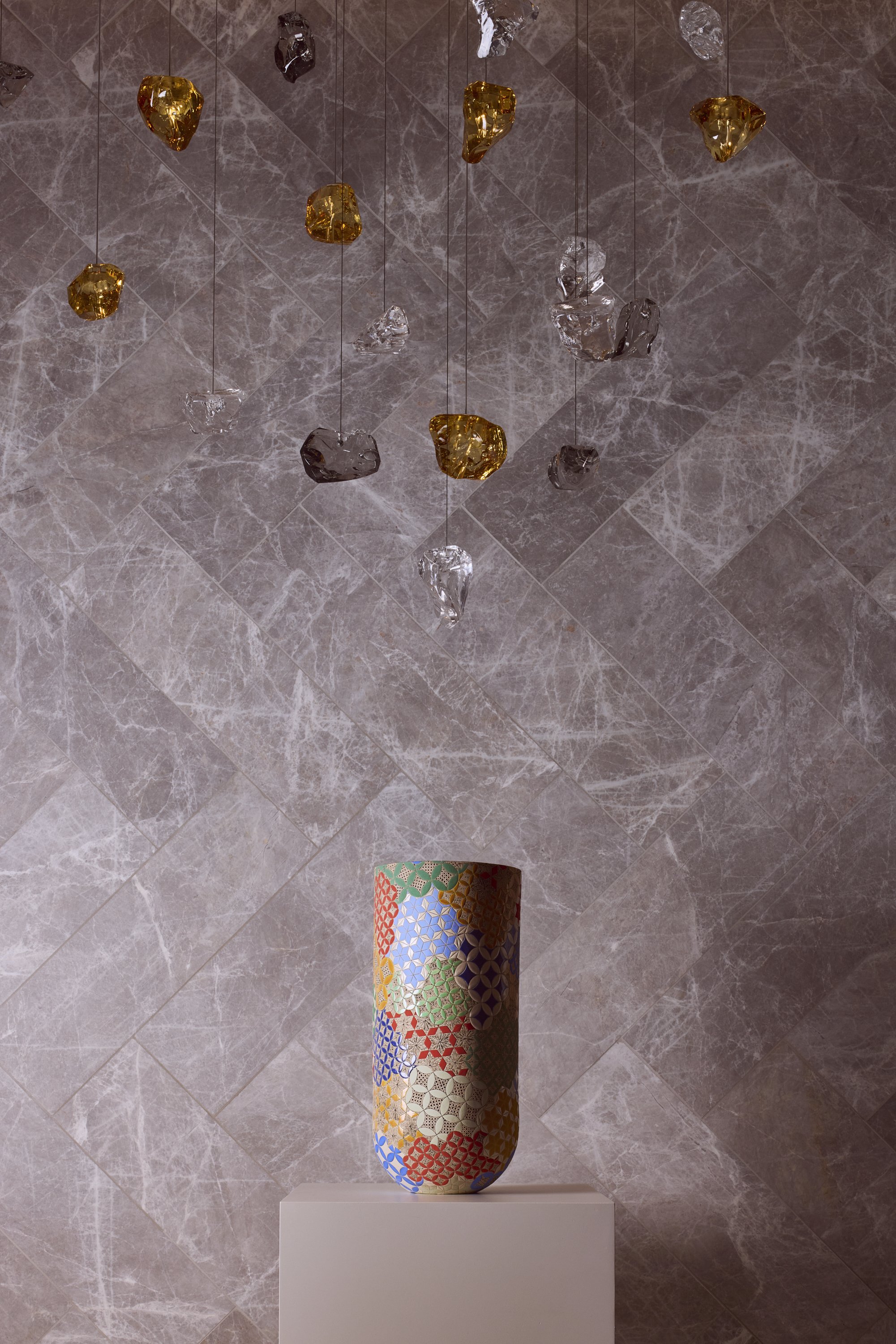 Frances Priest vessel for QEST at Mandarin Oriental Mayfair