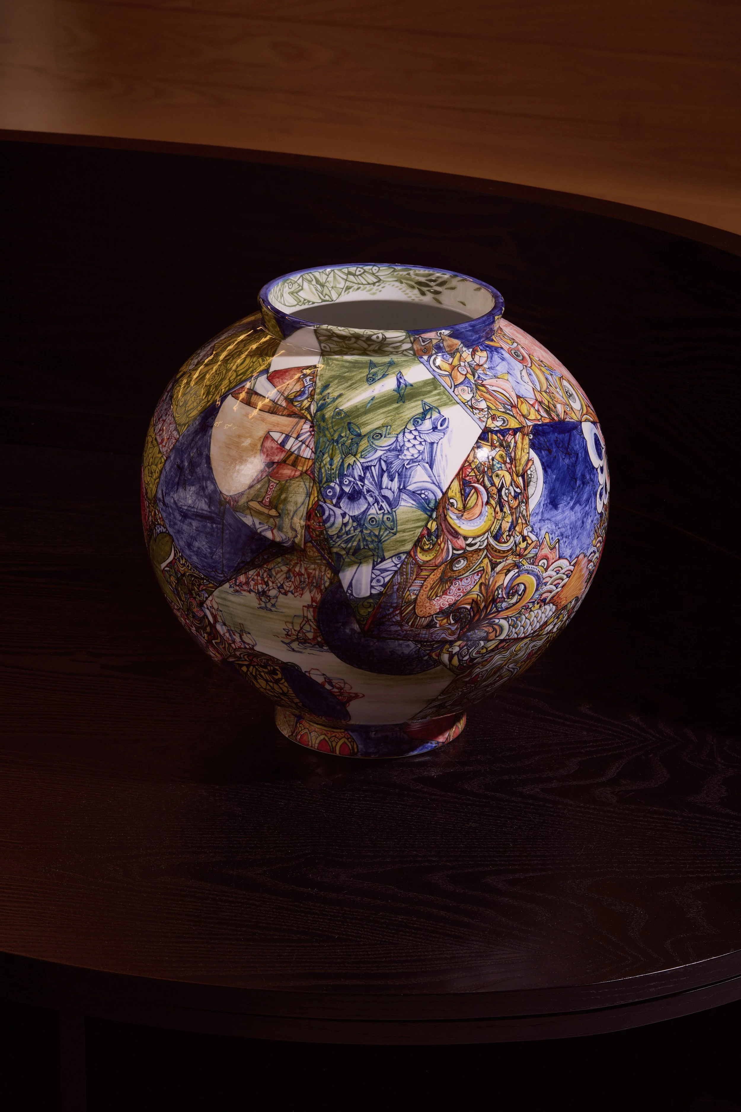 Mandarin Oriental Mayfair The Han Collection Lee Chang-Soo London Night Scenery Vase