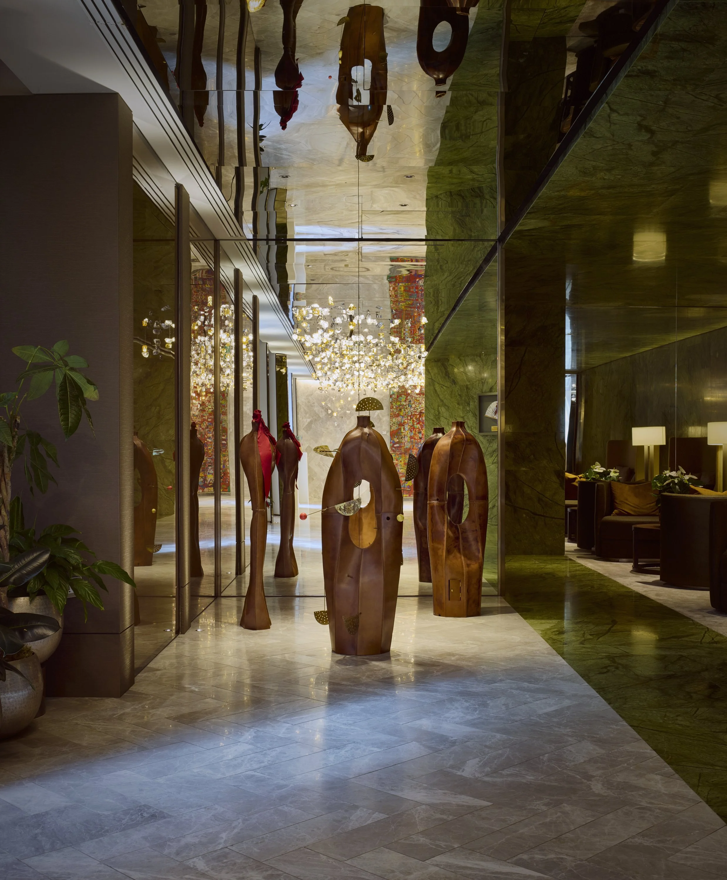 Frances Pinnock, Collection of Leather works at the entrance to Mandarin Oriental Mayfair.

DRESS FOR THE JOB YOU WANT (ACCOUTREMENTS & ILLUMINATIONS)

STEADY METRONOME (CUSTOM MELODY)

A DOOR FOR ONE’S TEETH

QEST