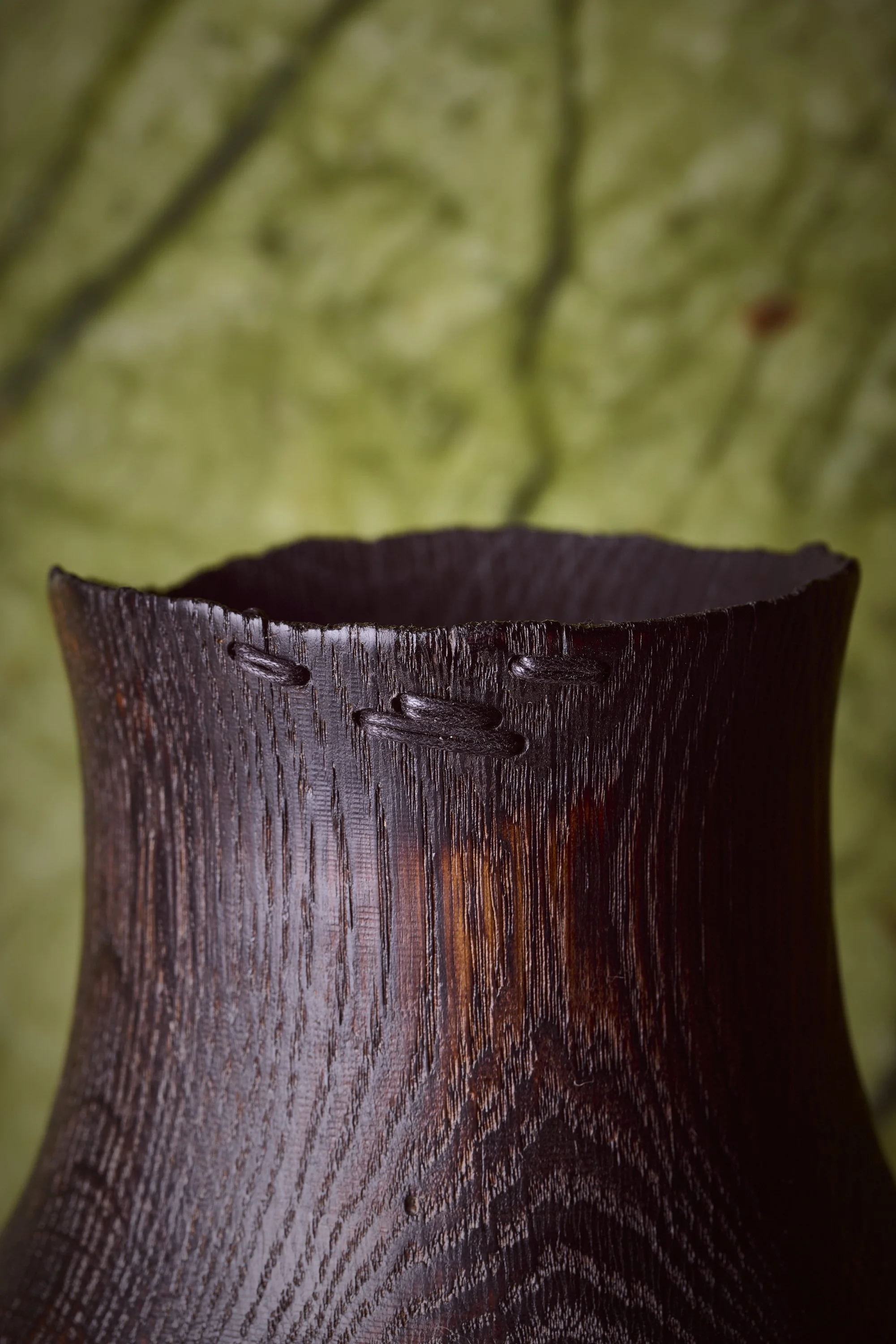 Detail of Ash & Plumb's Amphora  V currently on show at Mandarin Oriental Mayfair as part of The Art of Welcoming exhibition. QEST