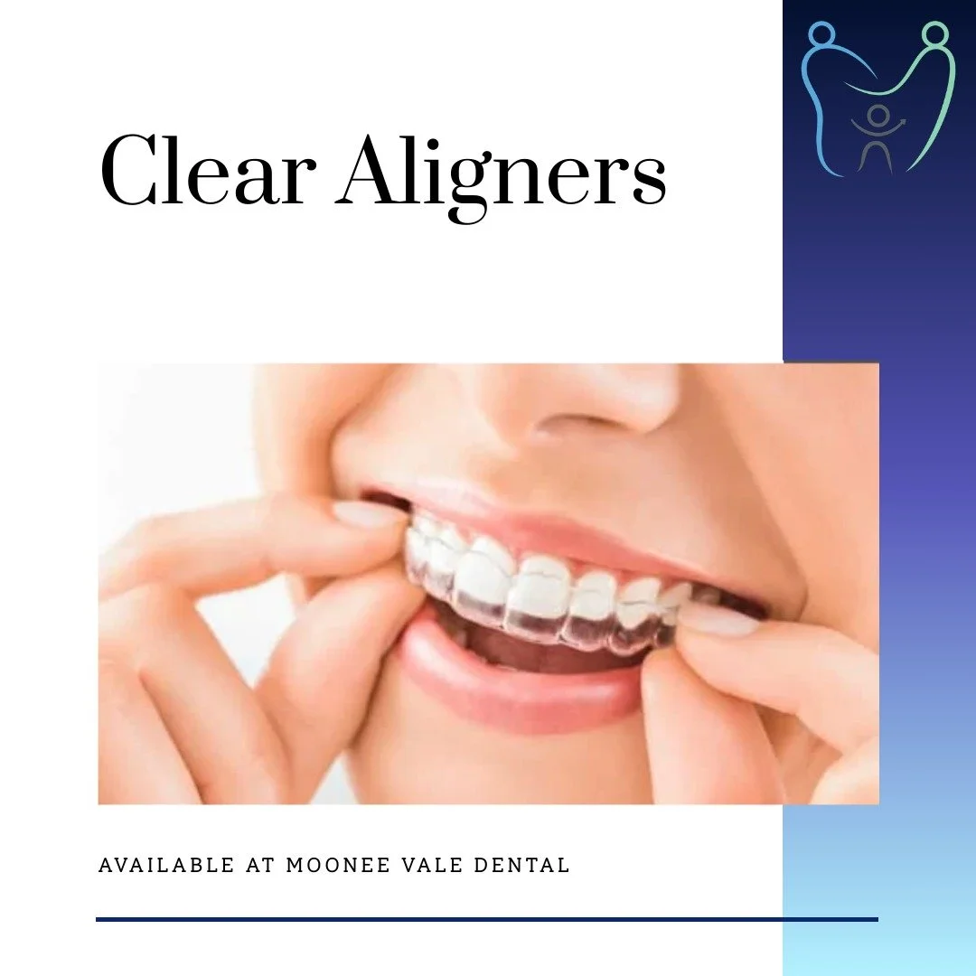 ✨ Straighten your smile the modern way✨

Clear aligners are a comfortable, removable, and nearly invisible alternative to traditional braces. 🦷

✔ Custom-made to gently move your teeth into place
✔ Discreet design &ndash; most people won&rsquo;t eve