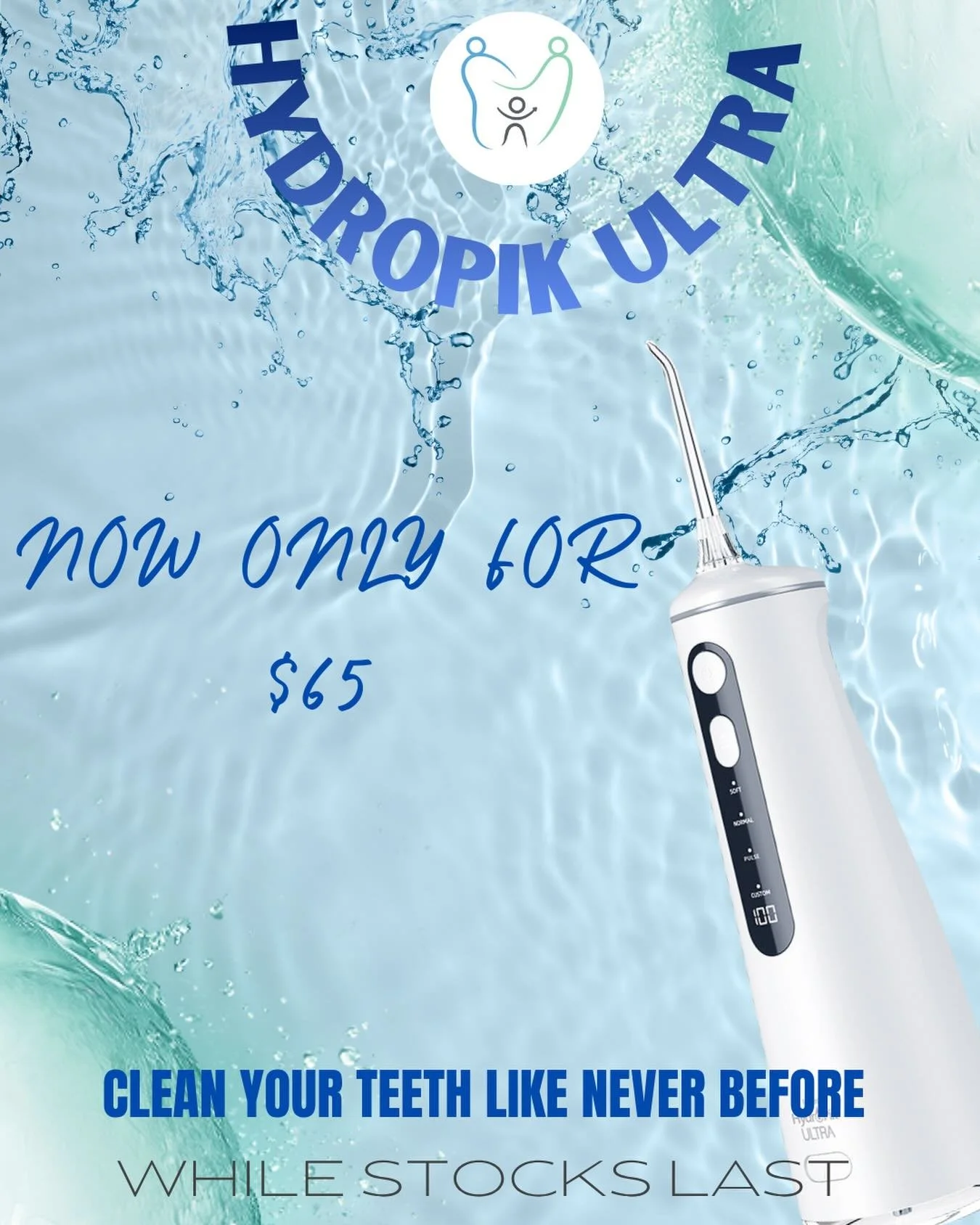 Clean where your floss can&rsquo;t 🦷

Get one quick before they sell out!

#hydropik #piksters #dentist #cleanteeth #3039
