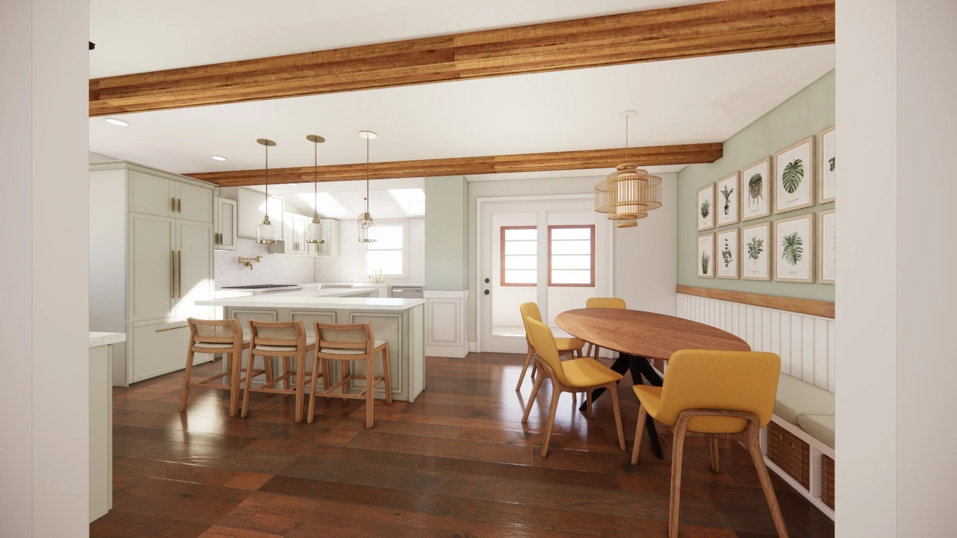 Excited to see this stunning project come to life soon, brought to you by @foxhollowbuilds When they approached me with the challenge of exploring various kitchen layouts and island configurations, we worked together to create a design that not only 