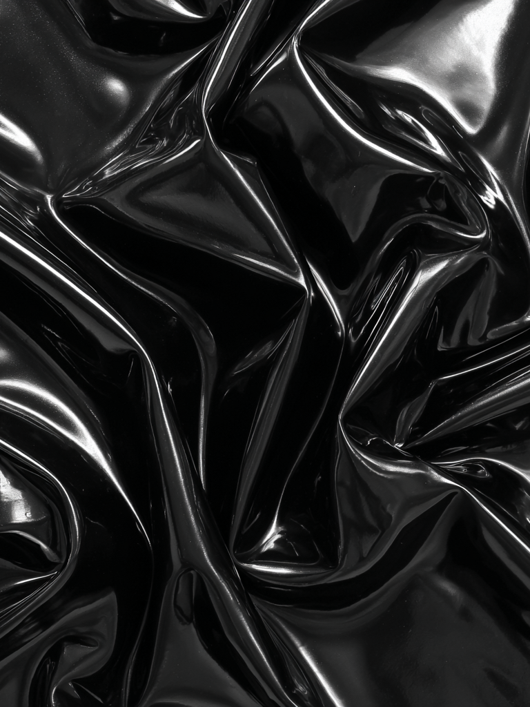 Patent leather black for shoes and bags