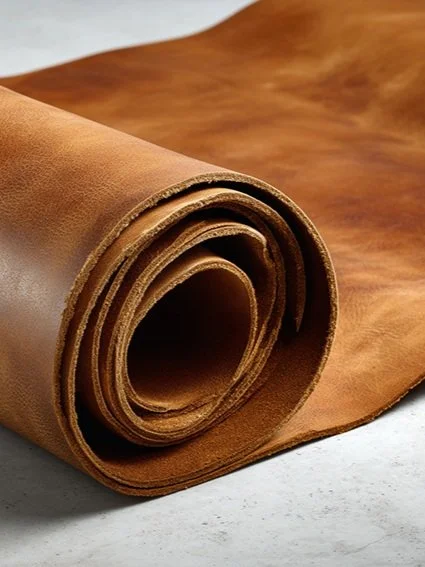 vacchetta leather used for shoes and bags