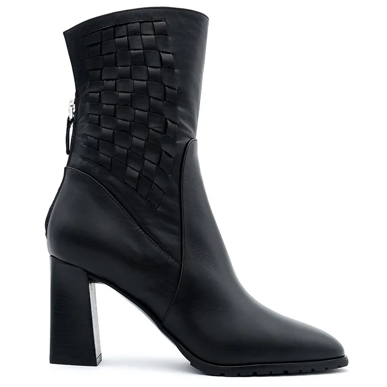 womens leather boot design developed by copardo studio