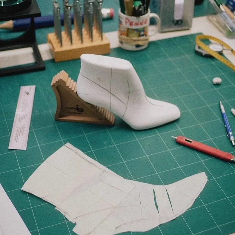shoe model development process  in footwear design