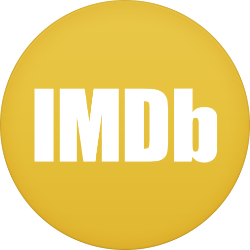IMDb logo in gold color, with white text.