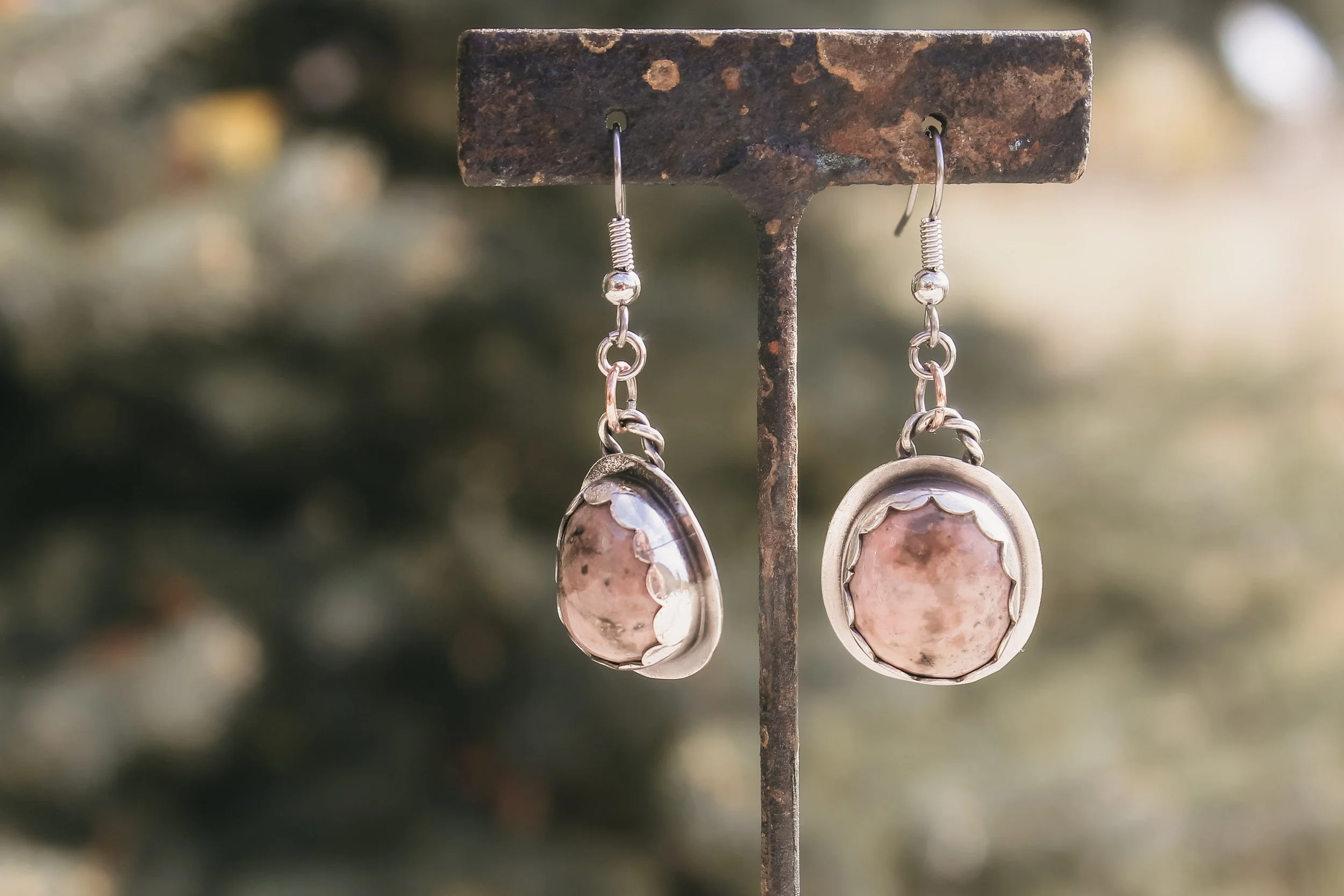Silverton Co. Rhodonite Earrings