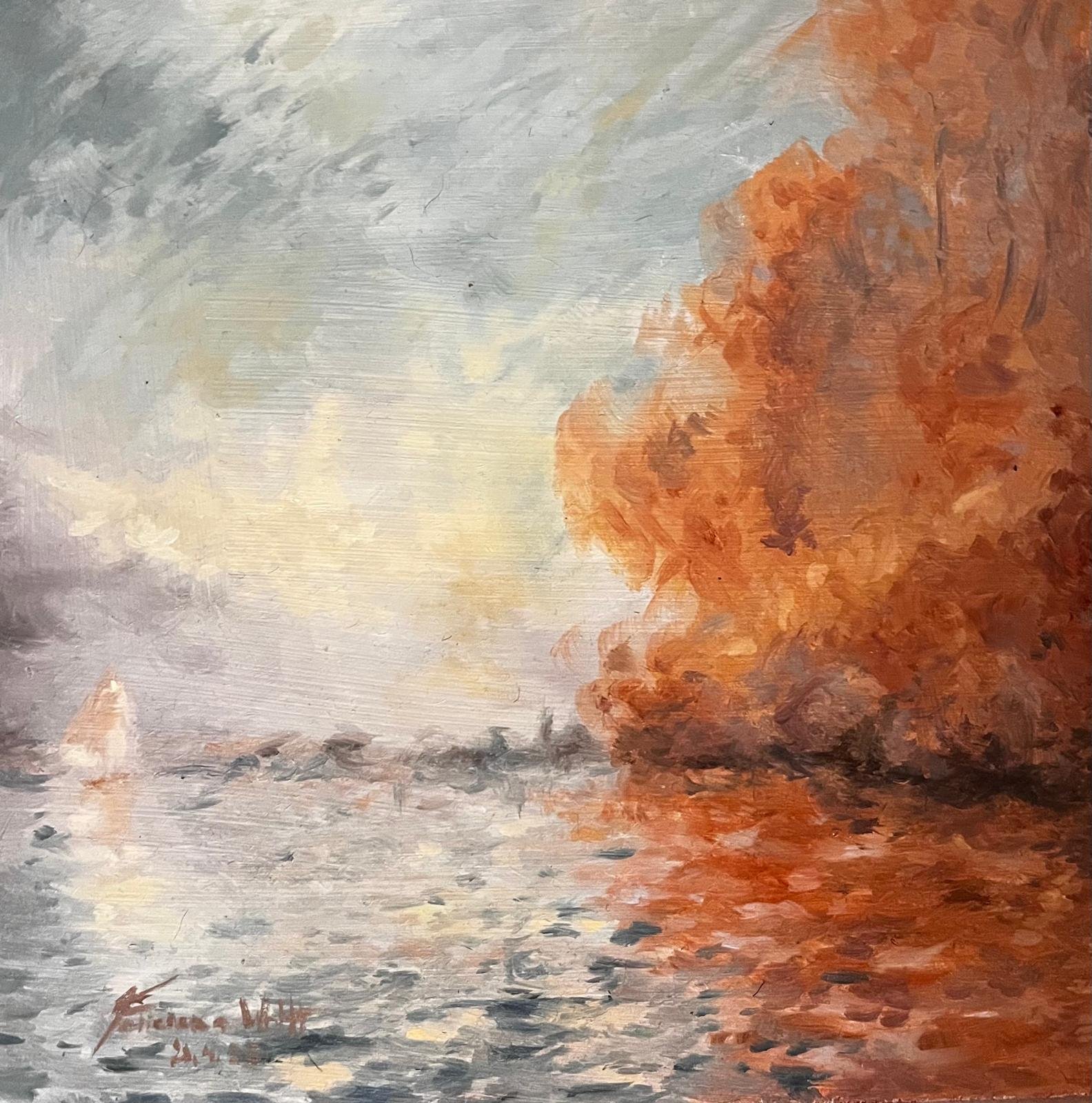 Verkauft-"Meisterstudie Monet I"