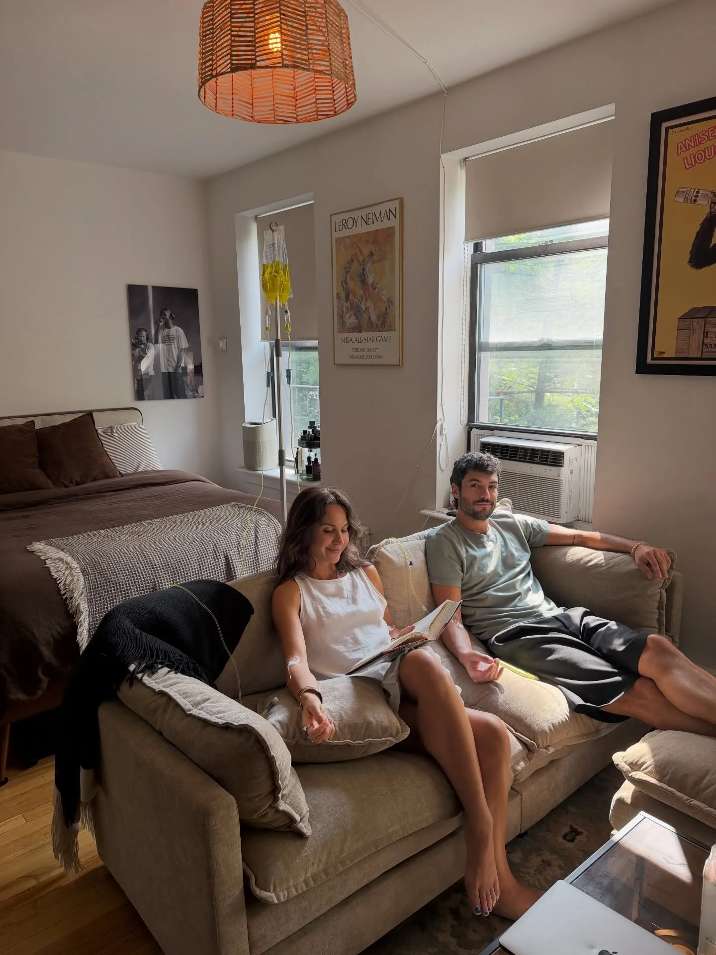 These two are booked and busy ✈️ 📖 and definitely don&rsquo;t have time to be run down and sick. We brought them IV therapy packed with antioxidants (vitamin c and glutathione) and zinc to keep their immune systems strong so they don&rsquo;t miss a 