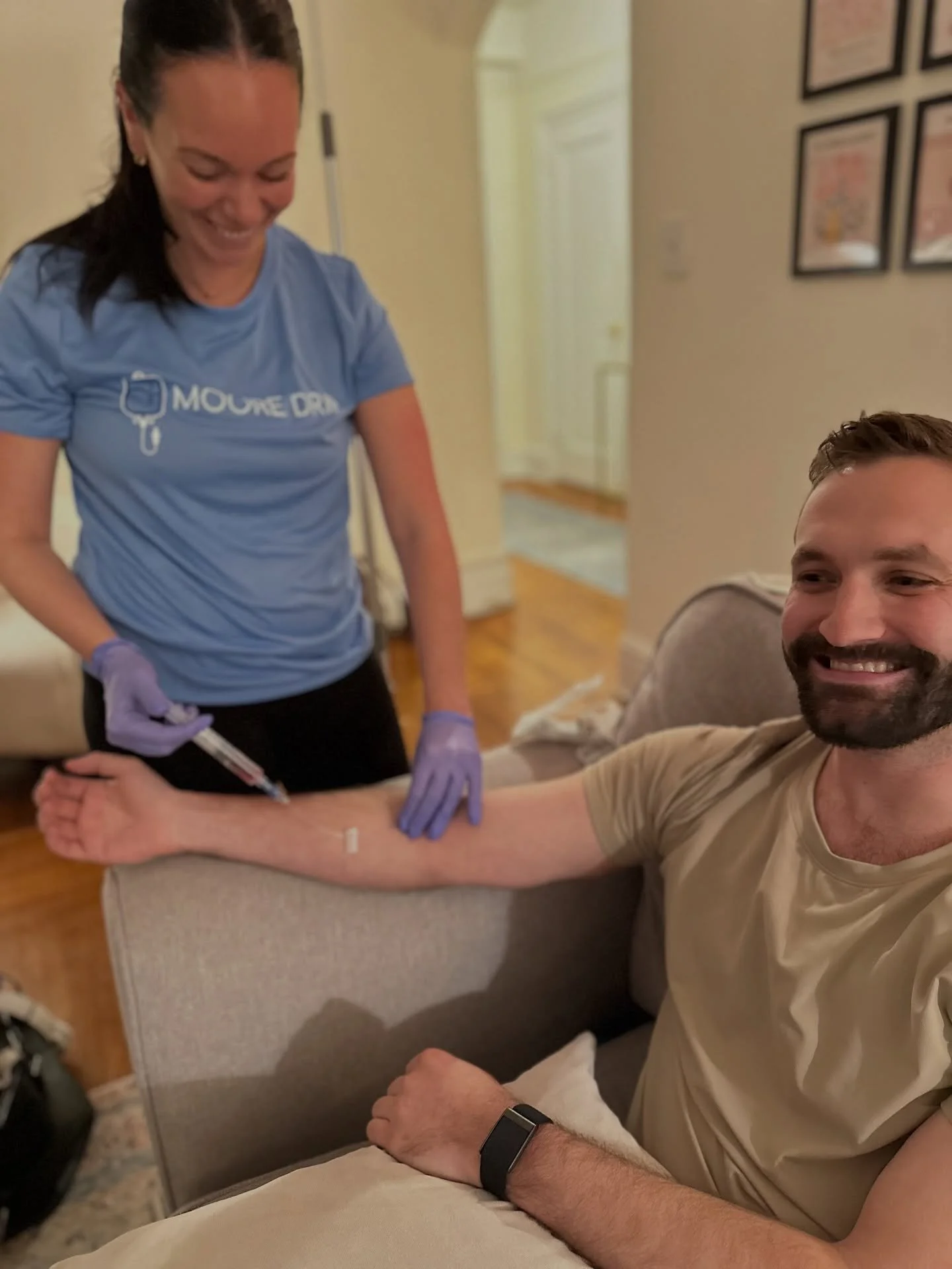 Smiles all around 😄✨
Being your own advocate means prioritizing your wellness-your energy, your recovery, and your longevity.
When you feel better, you perform better.
Concierge IV therapy with online booking available.
Be Moore You.
#ivtherapy #wel
