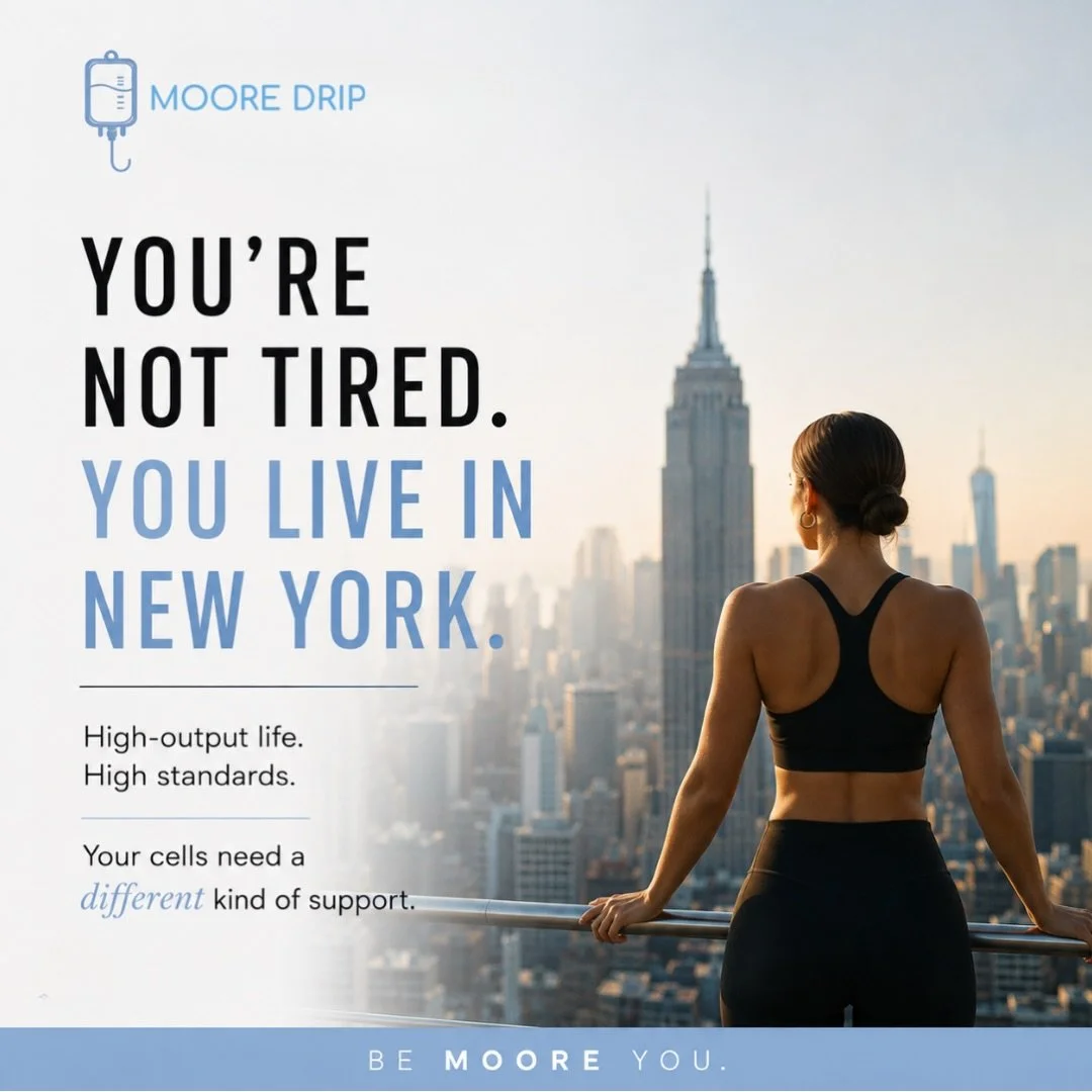 What if the energy you&rsquo;ve been missing isn&rsquo;t something you just have to accept?

NAD+ plays an essential role in cellular energy production, mitochondrial function, and cellular repair &mdash; processes your body relies on every single da