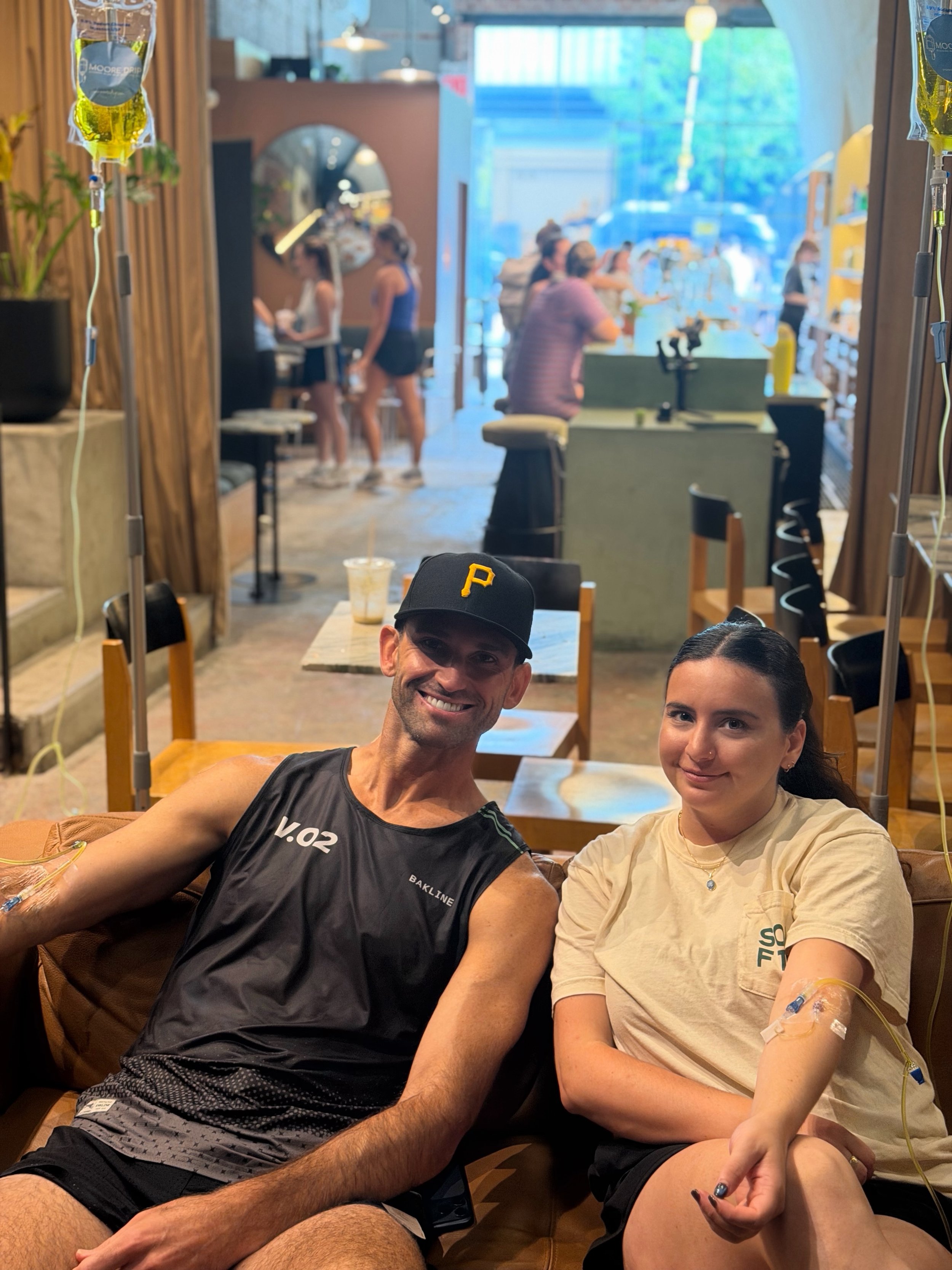 We had so much fun celebrating @softbarcafe one-year anniversary! 🤍

Much Moore fun to come - so excited to be a small part of it 💧

We&rsquo;ll be back 9/19 for more B12 shots + IV therapy education ahead of our big IV event on 9/26. Come visit us