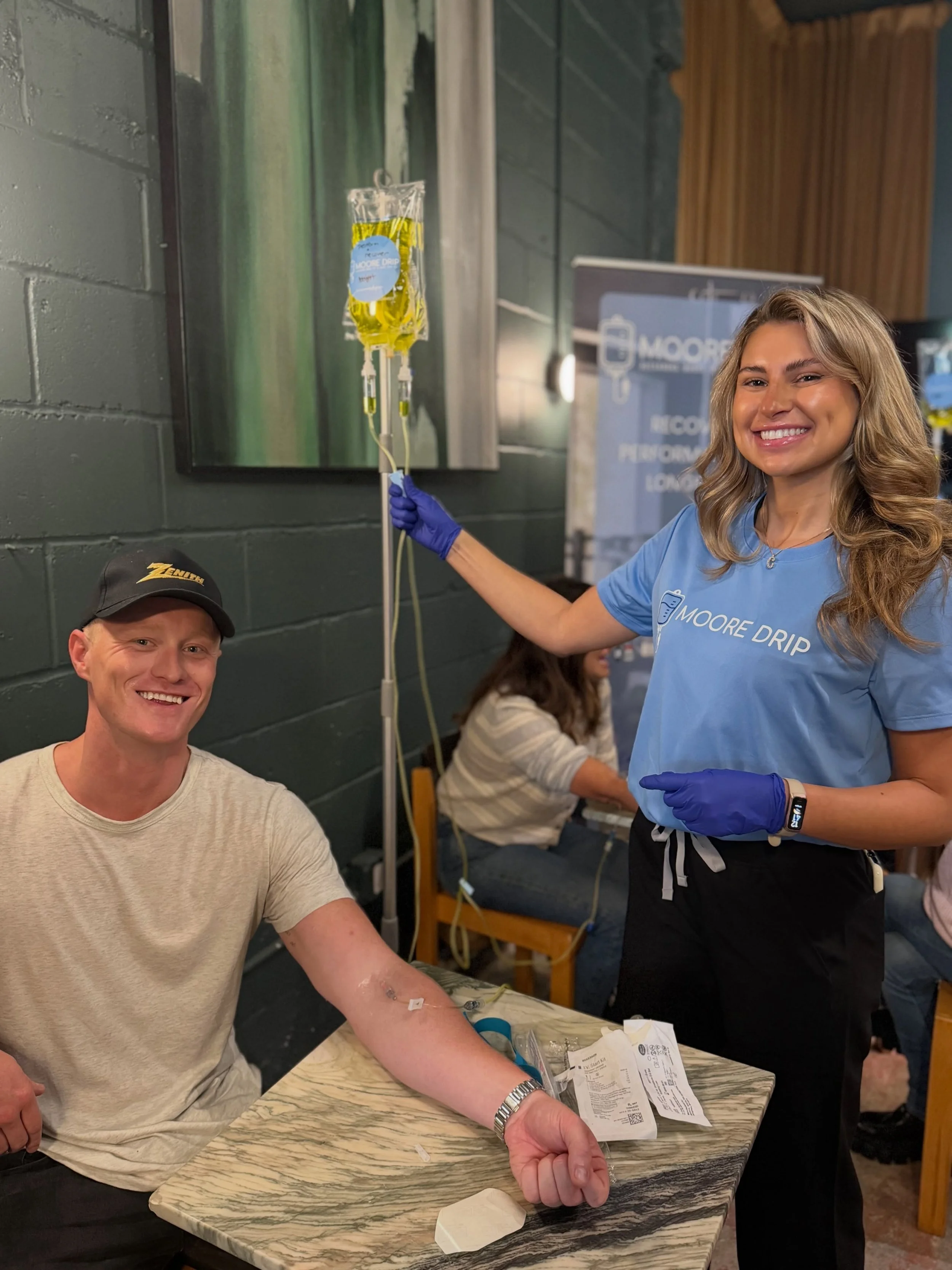 The nor&rsquo;easter tried, but we still showed up 💉☔️ Such a great turnout for our first IV therapy event at @softbarcafe despite the dramatic weather warnings. 

We had such a good time that we&rsquo;ll be back at Soft Bar in a residency capacity,