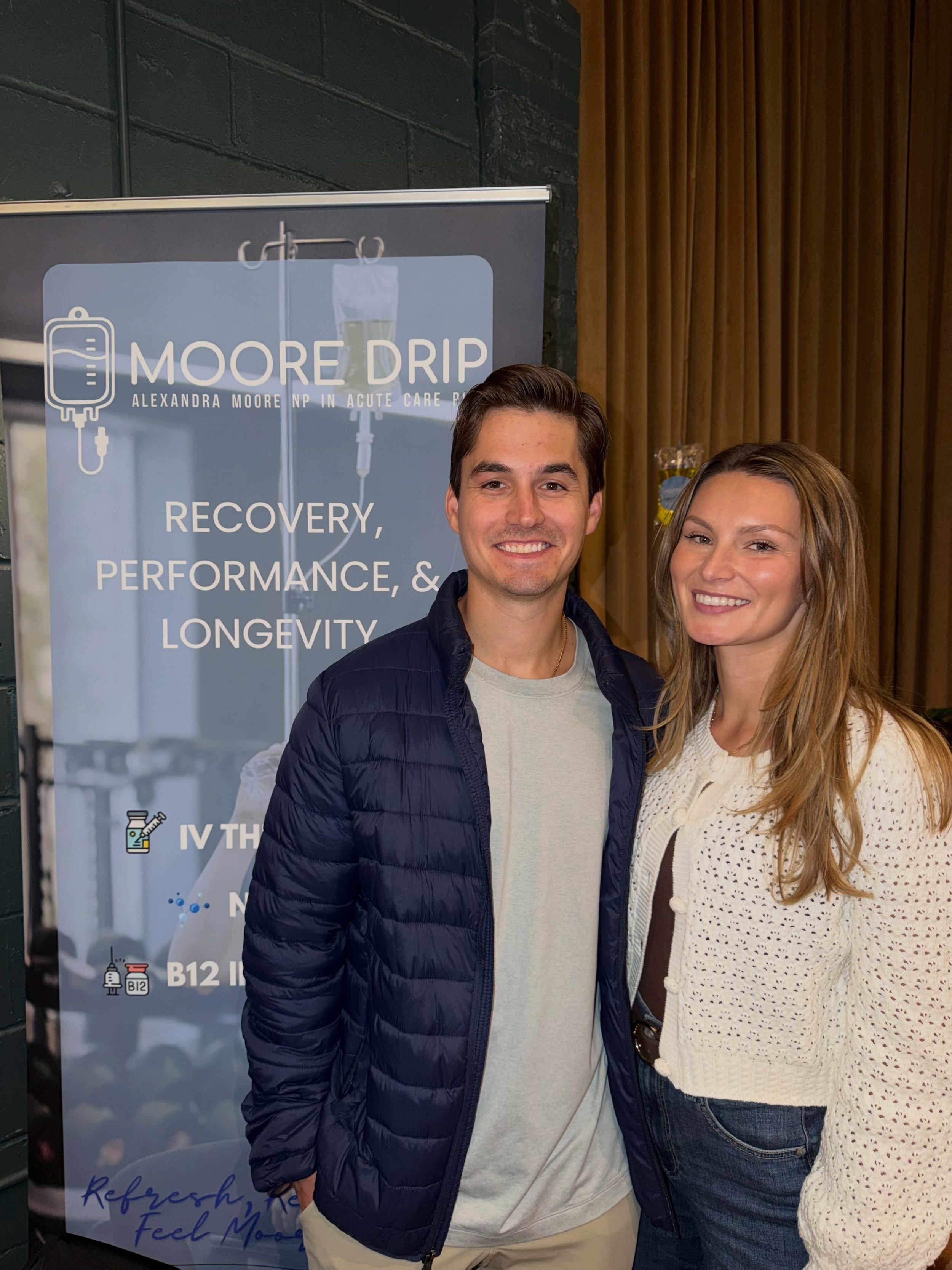 The IV therapy duos at Moore Drip x @softbarcafe 💉☕️ 
Come see us 10/11 for our next full IV therapy + B12 Shot wellness activation. Link in bio to RSVP. 

Boyfriend and girlfriend 😙

Husband and wife 💍 

Father and daughter 👨👧

Cousins 👯&zwj;♀