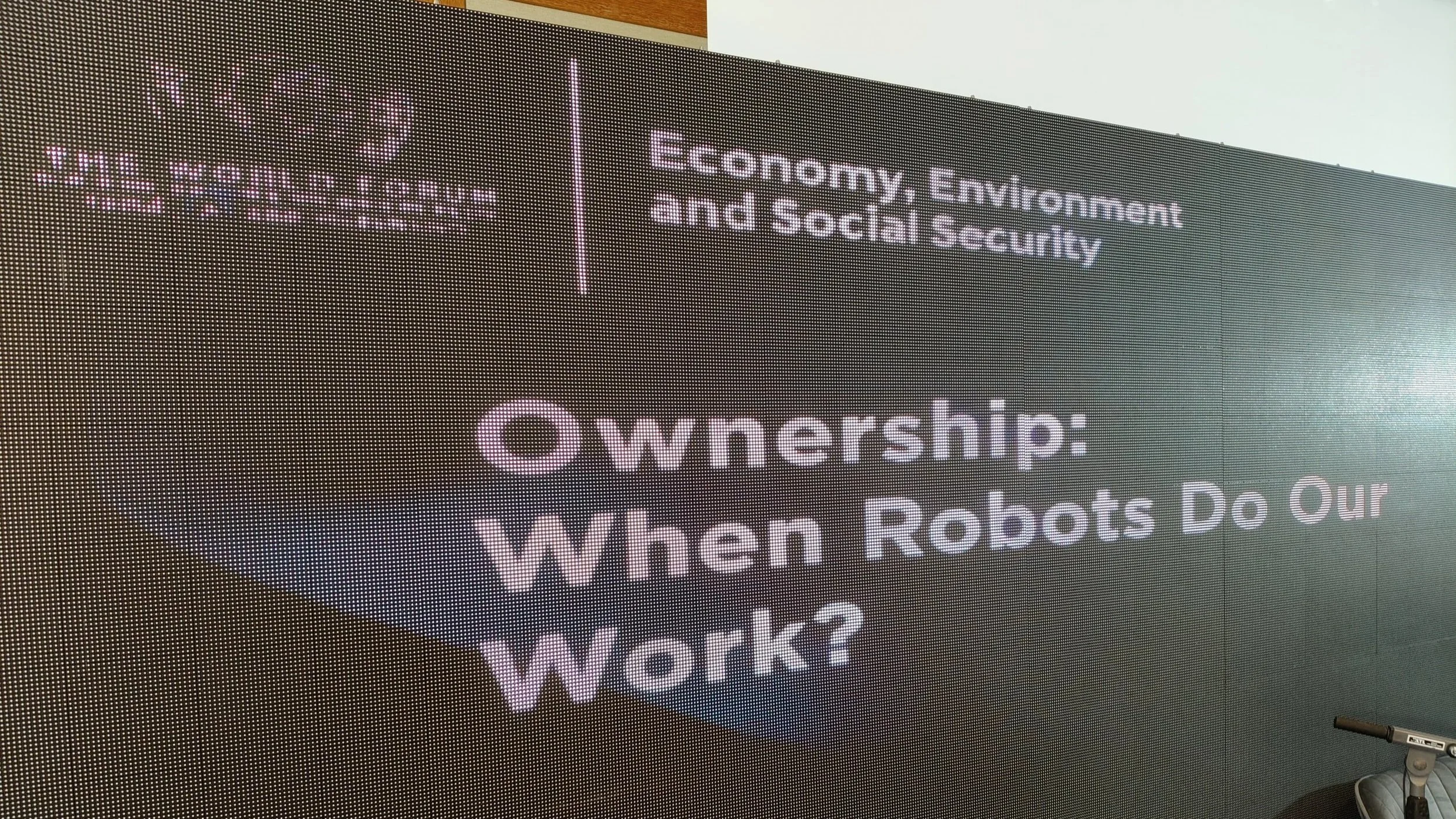 When Robots Work, Who Gets Paid?