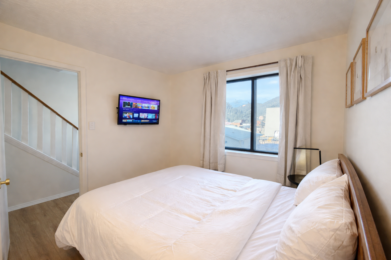 Main Street Retreat Bedroom 1 TV 