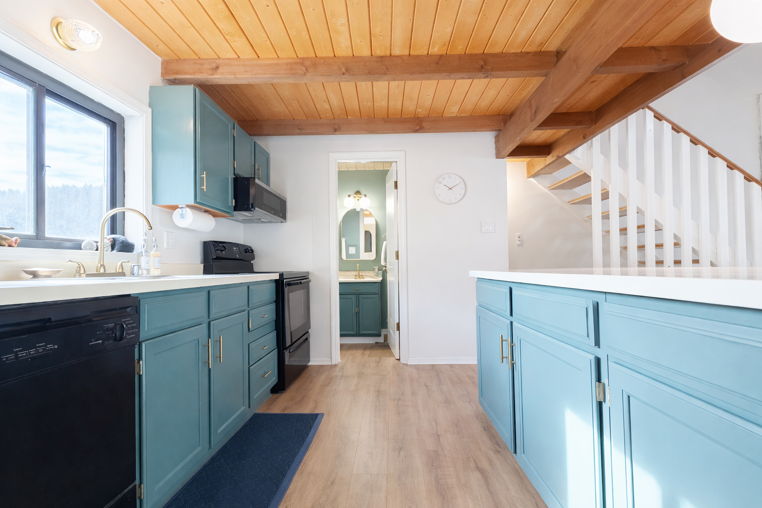 Main Street Retreat Kitchen Half Bath 