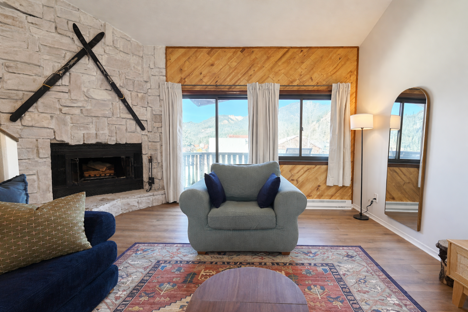 Main Street Retreat Fireplace 