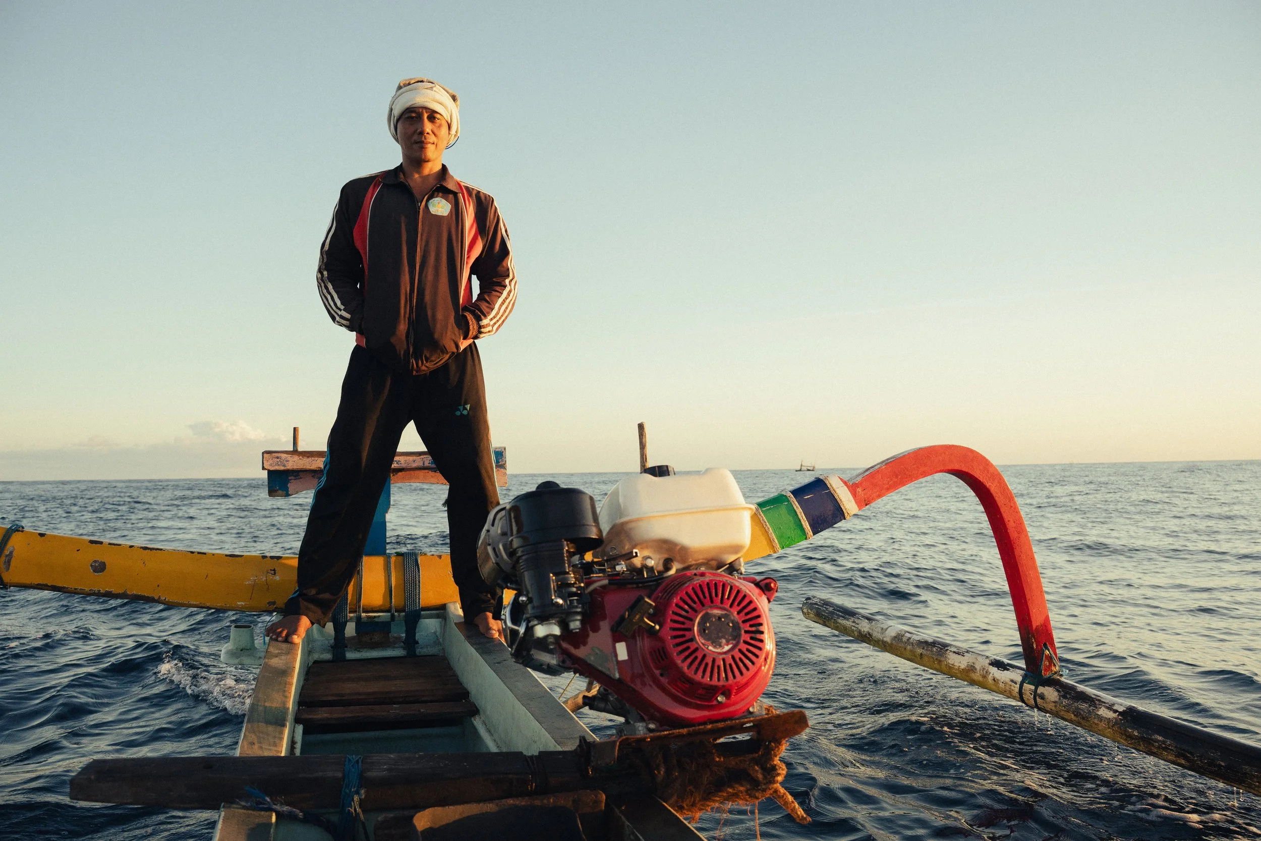 Fotografie von Tristan Schminke – Porträt eines Mannes auf Bali