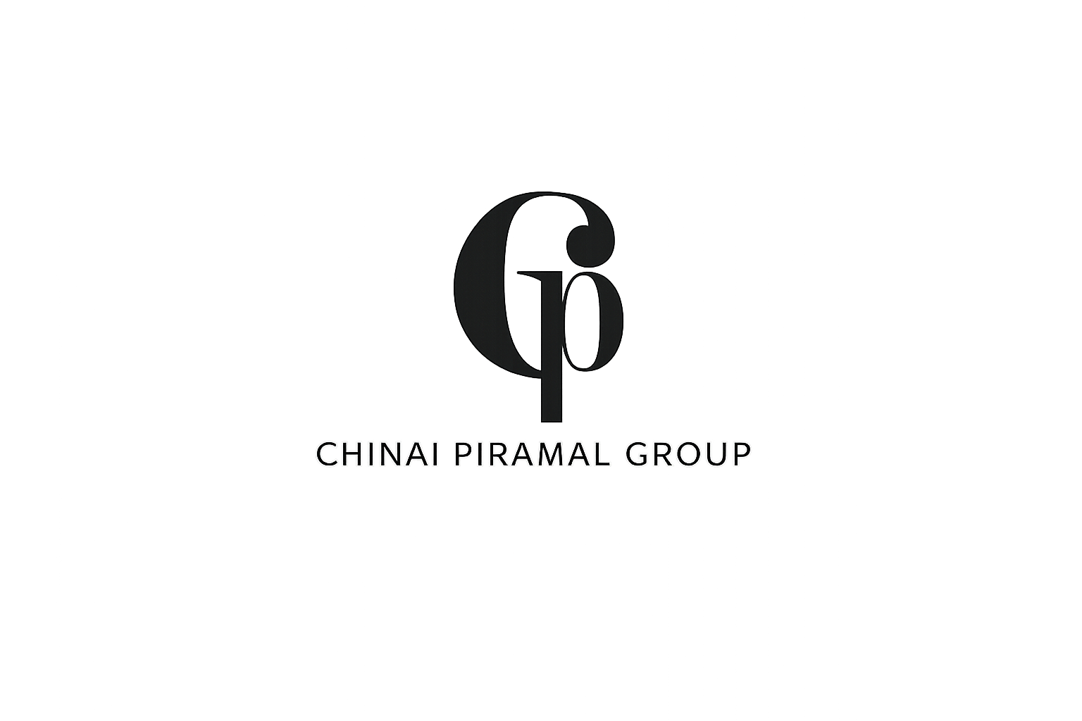 Logo of CHINAI PIRAMAL GROUP with a stylized 'C' and 'P' in black and white