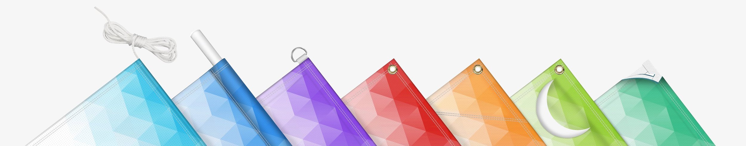 Banner Hem and Grommets