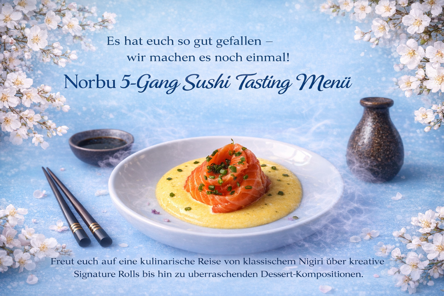 Coming Soon im Norbu Bistro