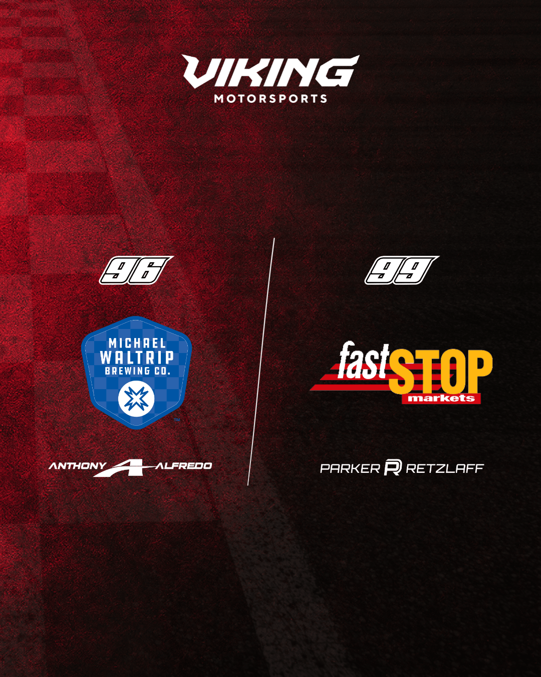 Viking Motorsports, Fast Stop and Michael Waltrip Brewing Company Announce Partnership for Nashville Speedway
