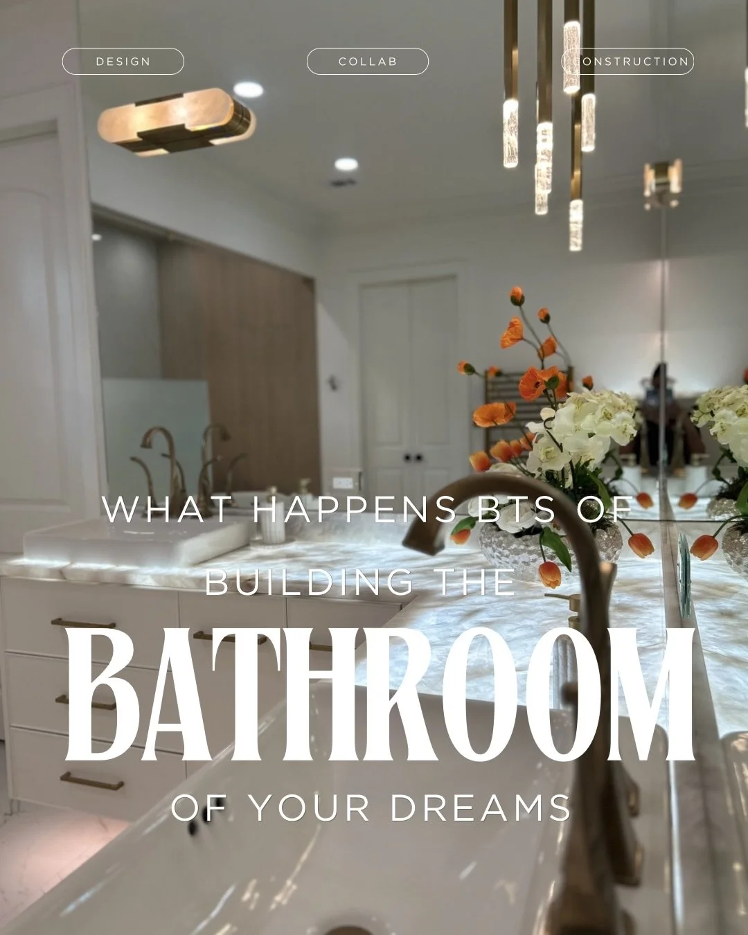 A bathroom renovation looks simple&hellip; until you realize how many decisions are involved.

Most bathrooms require 40&ndash;75+ decisions&mdash;and that&rsquo;s before demo even starts. Here are a few of the big ones that shape the entire project: