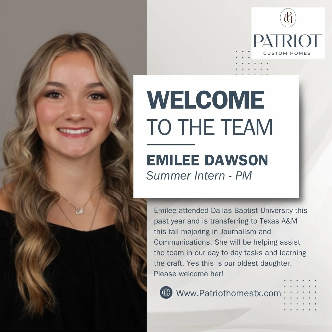 If you&rsquo;re a current client, you may have noticed a new face on our job sites lately&hellip; that&rsquo;s right, it&rsquo;s Emilee!

She&rsquo;s incredibly smart, hardworking, and&mdash;most importantly&mdash;our oldest daughter.

This summer, s