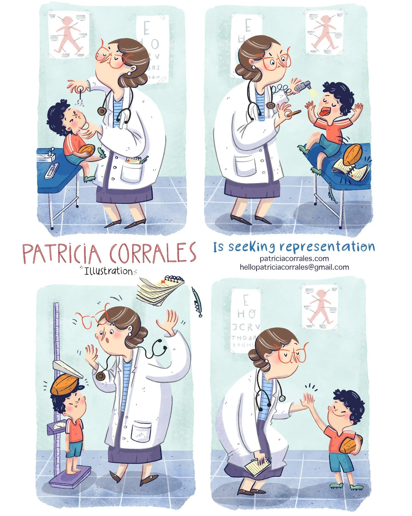 It is not #kidlitpostcard day but&hellip;

Hi!
My name is Patricia, and I&rsquo;m currently seeking representation 😊

If you think my style might be a good fit for your agency or projects, 
I&rsquo;m available for picture books, middle grade books, 