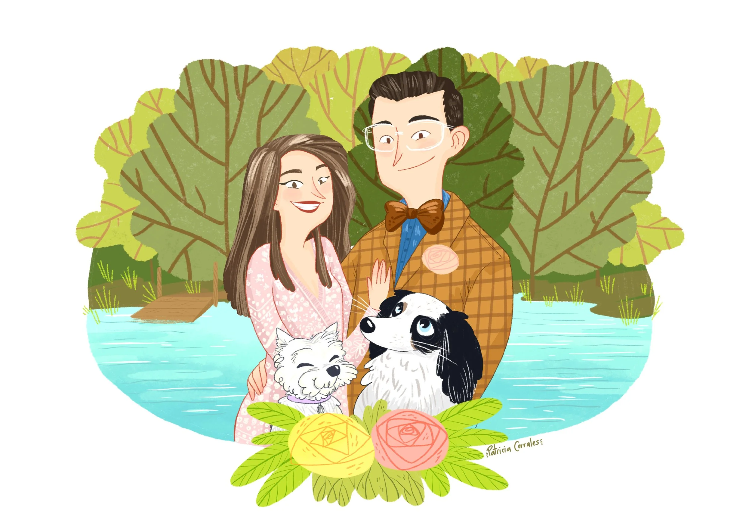 Custom Illustrated Portraits