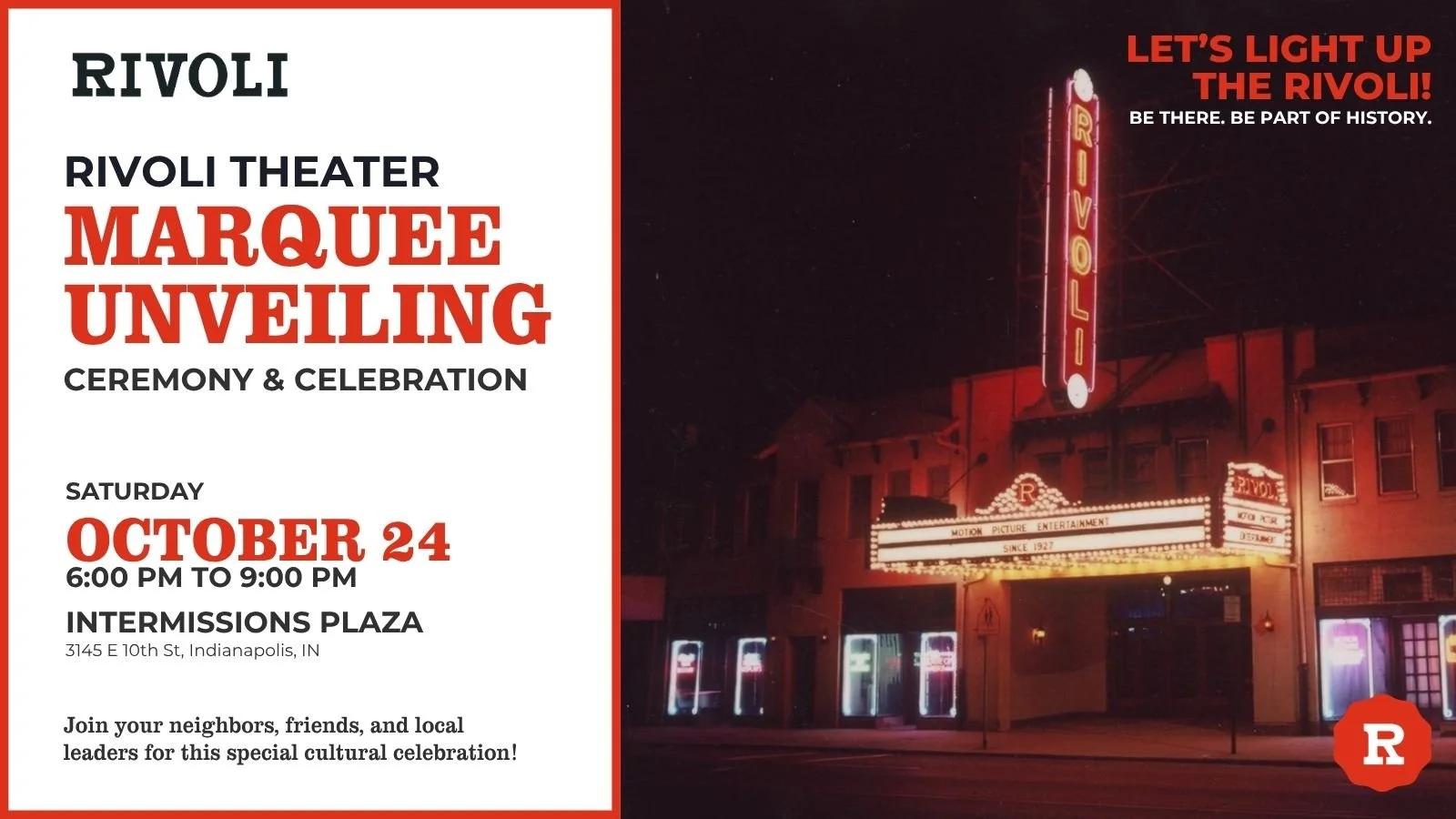 Marquee Unveiling Ceremony &amp; Celebration
