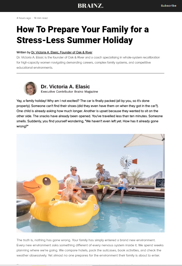 How To Prepare Your Family for a Stress-Less Summer Holiday