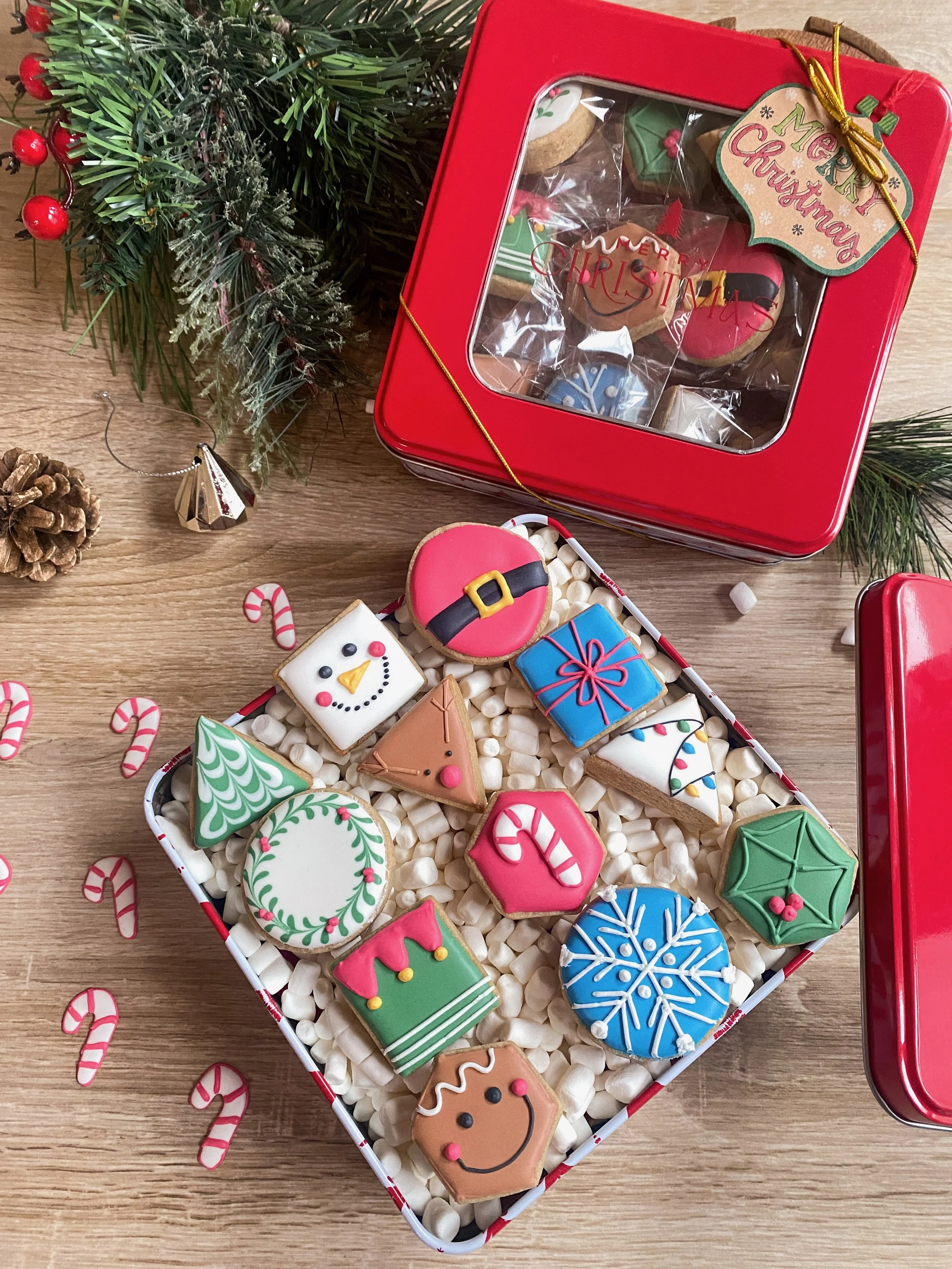 Mini Sugar Cookie Gift Tin