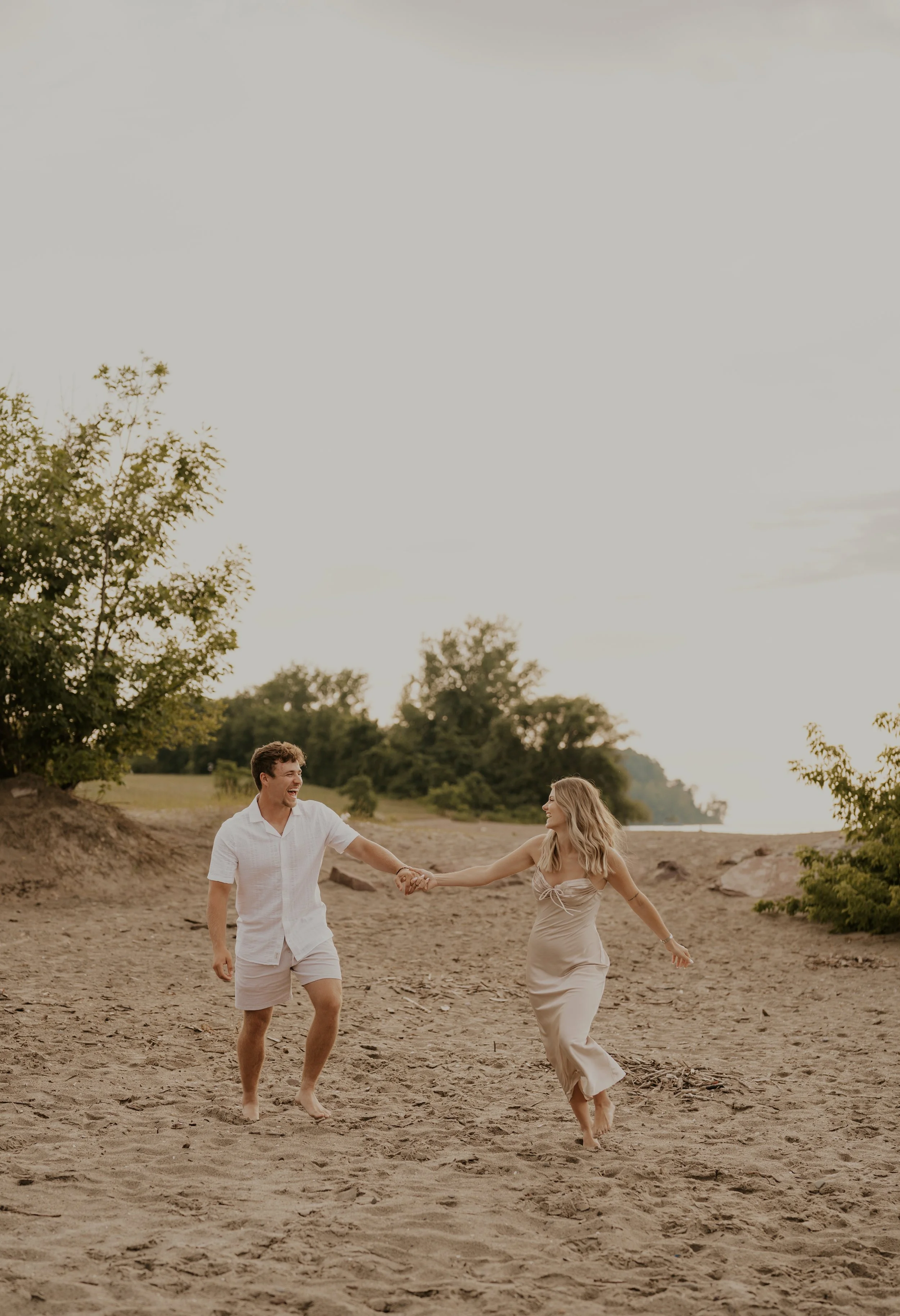 Lake Ontario Beach Couples Session