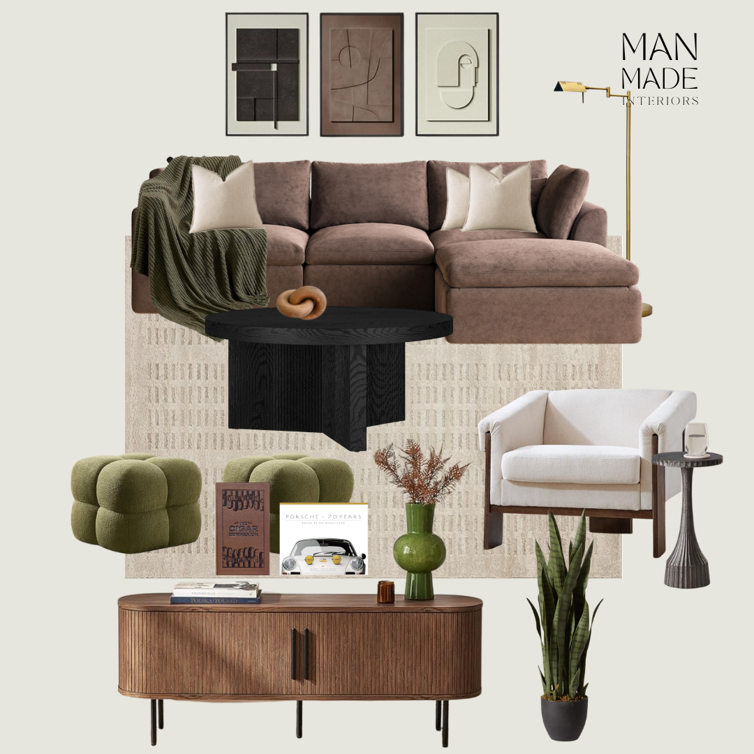 Organic Modern Living Room