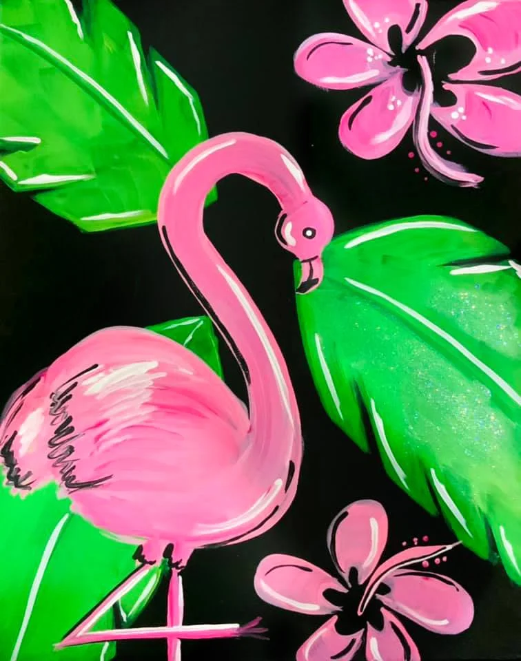 Tropical Flamingo