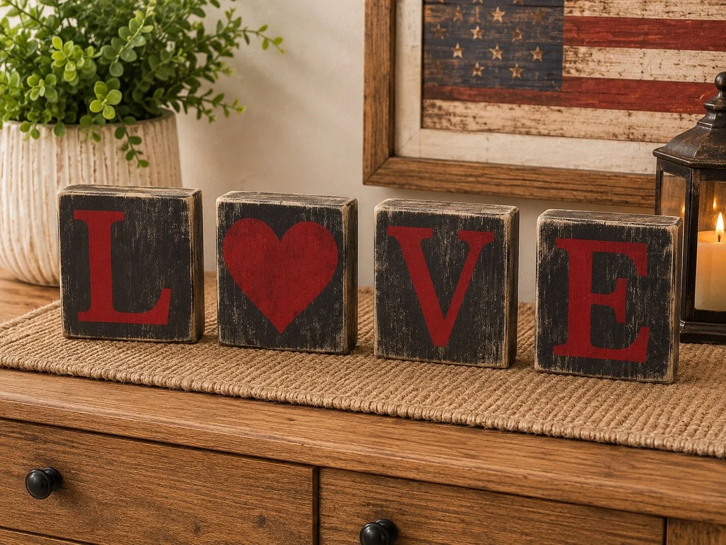 LOVE Blocks DIY Craft Kit