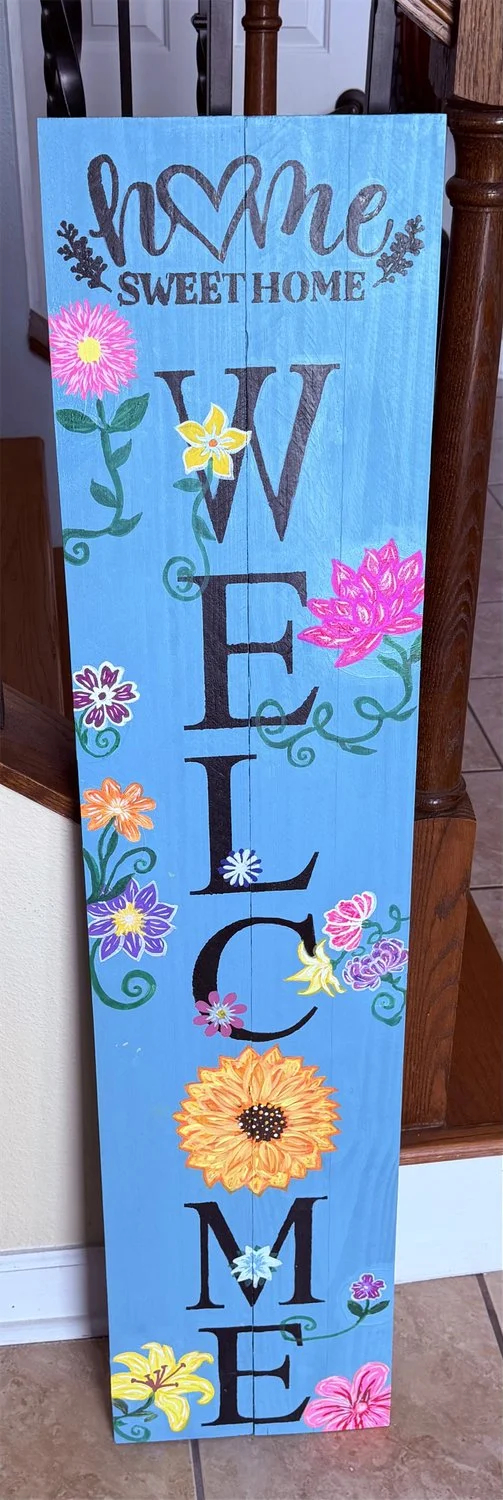 WELCOME - Porch Leaner