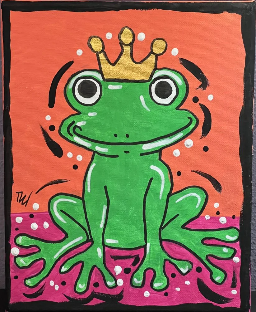 Frog Prince Paint Party Kit