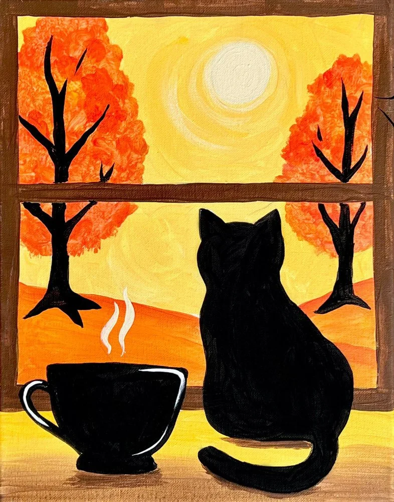 Autumn Cat's View Paint Kit