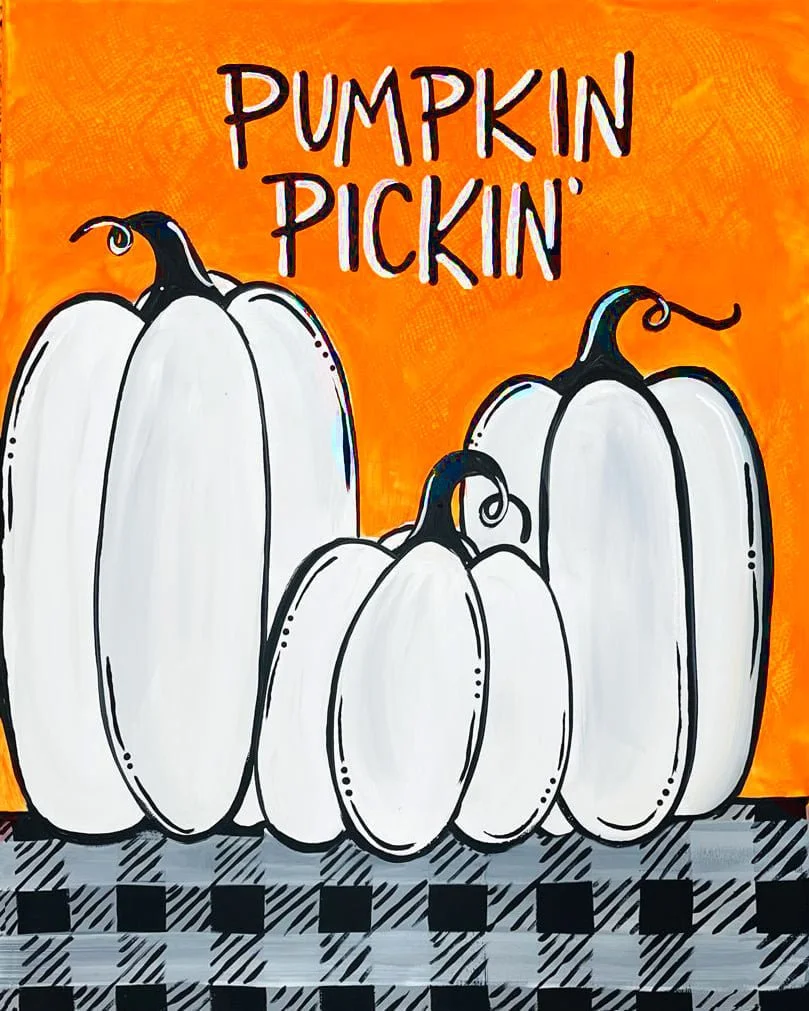 Pumpkin Pickin' Painting Kit