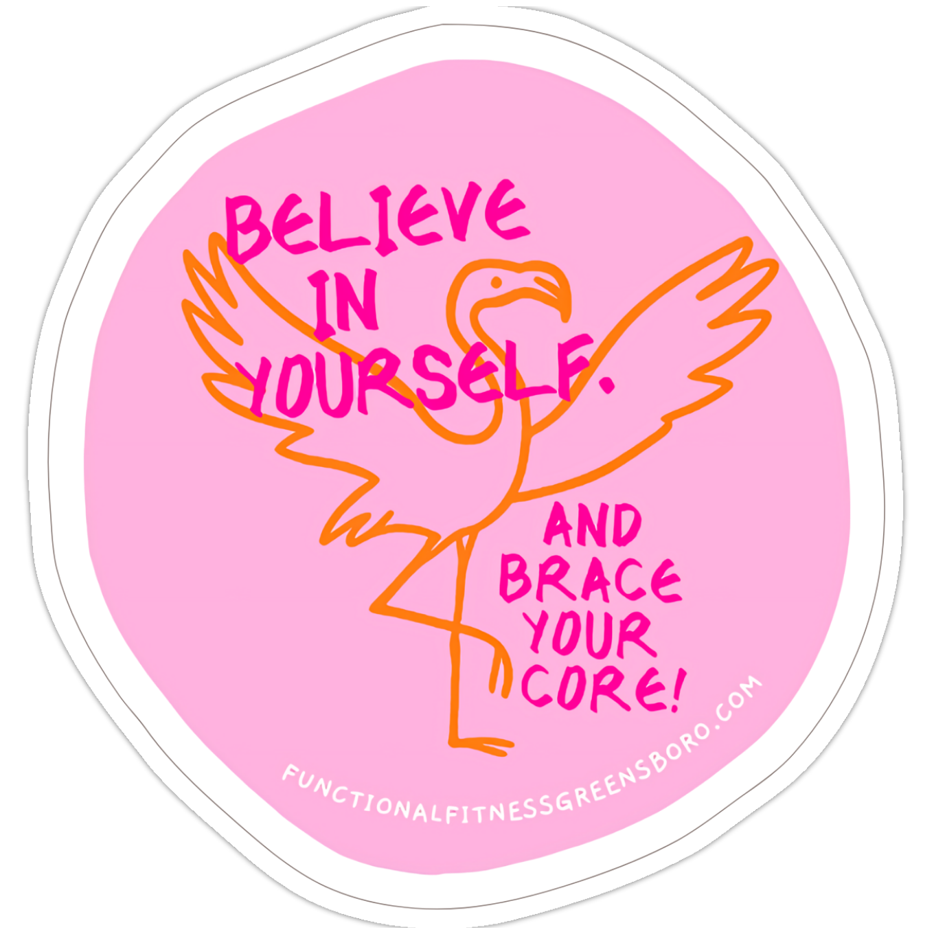 Believe in Yourself Stickers