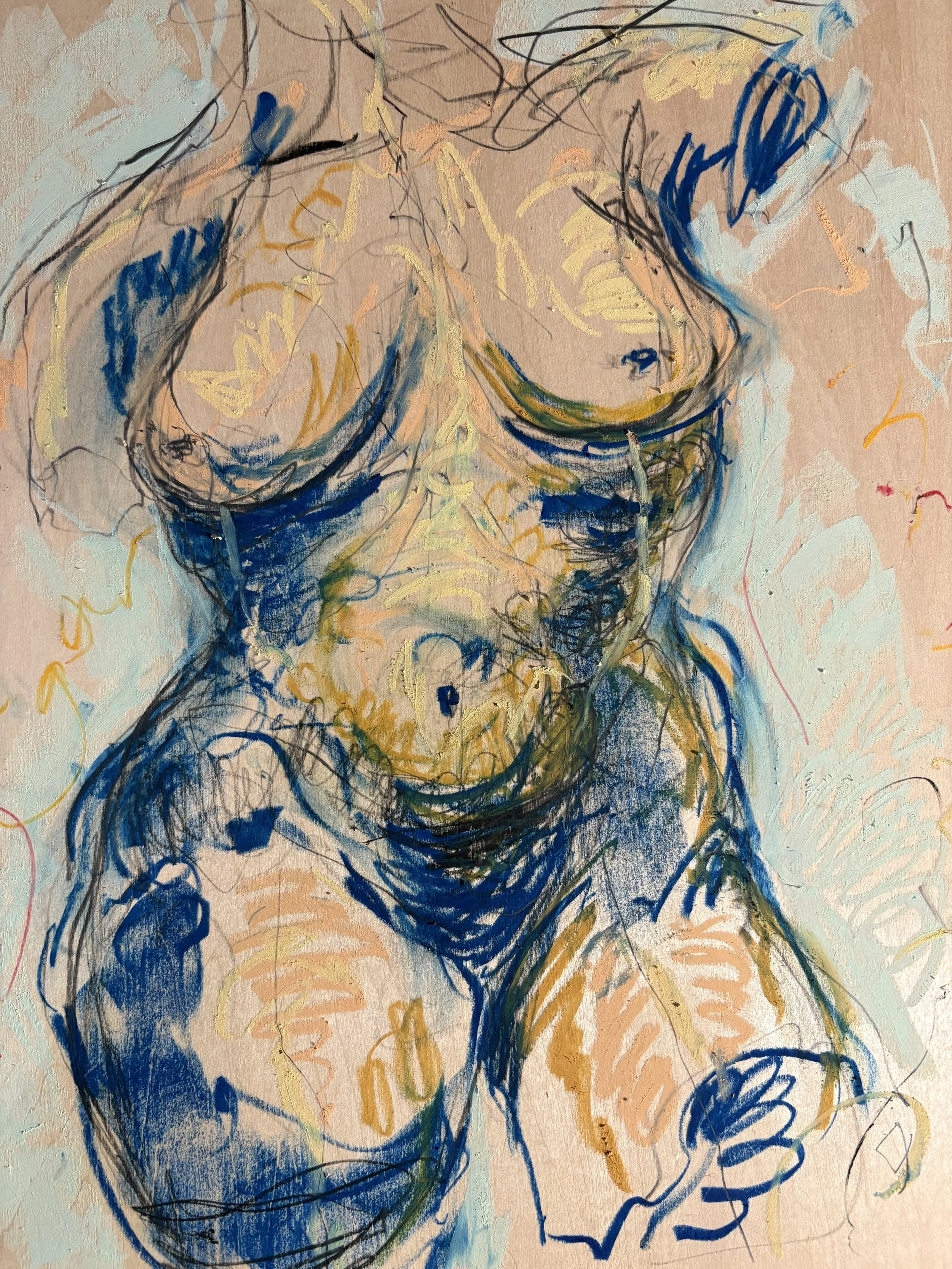 'Female Figure #3' 14x11" - Available
