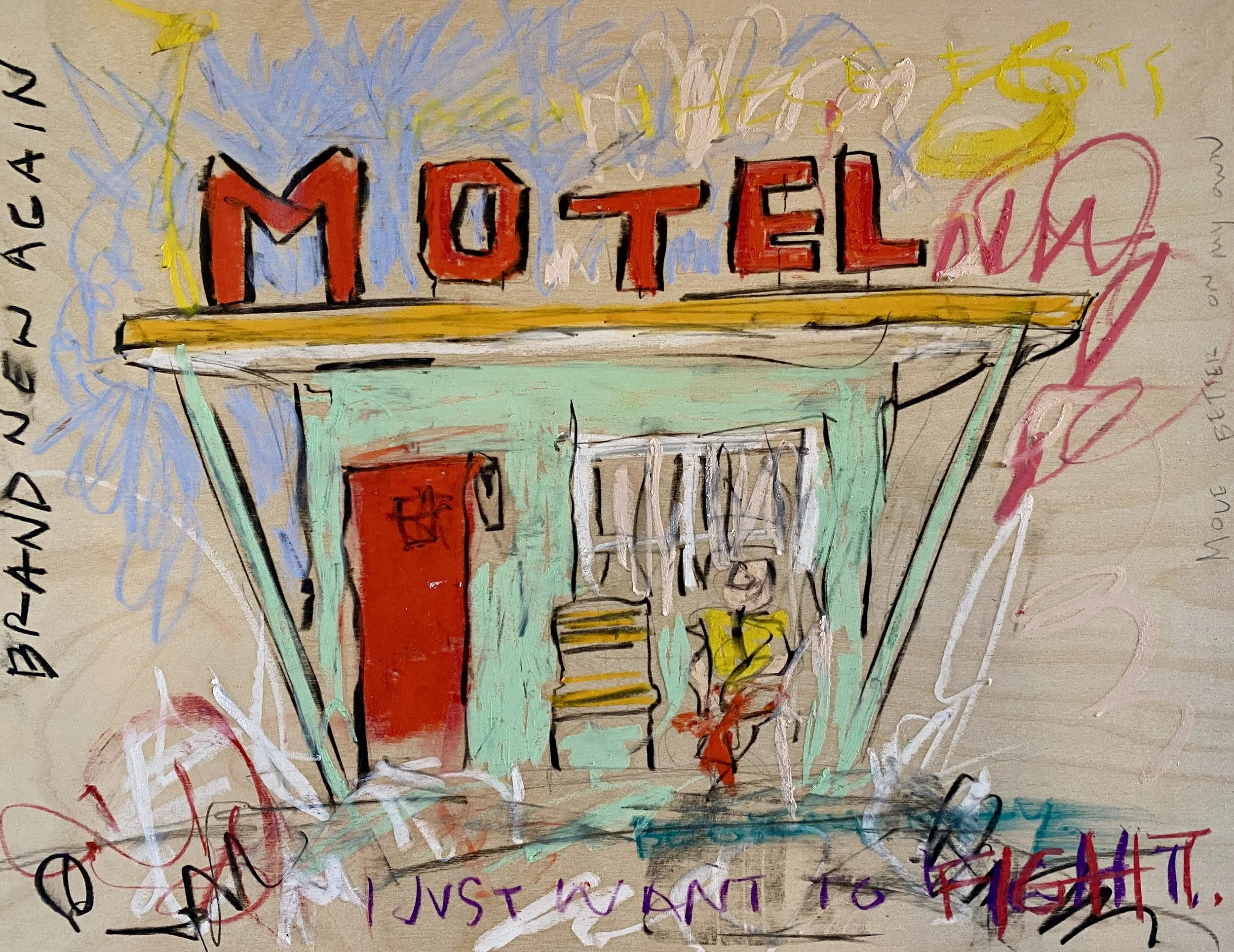 'Motel' 11x14" - Available
