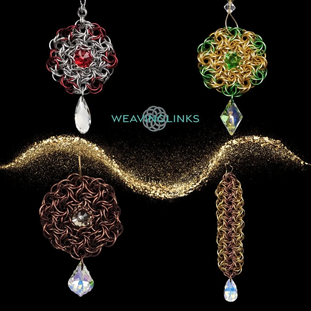 Moorish Rose Ornaments